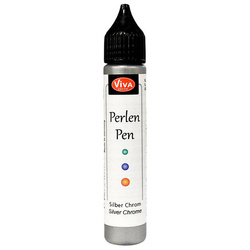 VIVA DECOR - Perlen Pen - flüssige Perlen - Chrome Silver 905