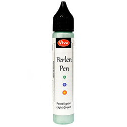 VIVA DECOR - Perlen Pen - flüssige Perlen - Pastellgrun Pastel green 701 