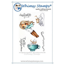 WHIMSY STAMPS - Gummistempel Motivstempel - Winter Wishes Winterwünsche