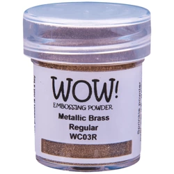 WOW! Embossing powder - Prägepulver - Metallics Brass - Metallics Messing