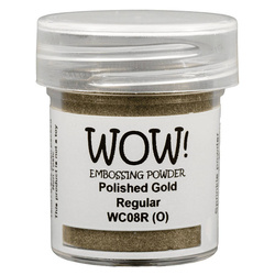 WOW! Embossing powder - Prägepulver - Metallics Poliertes Gold Regular