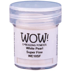 WOW! Embossing powder - Prägepulver - Pearlescents - White Pearl - Weiße Perle