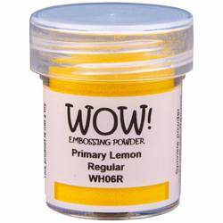 WOW! Embossing powder - Prägepulver - Primary Lemon