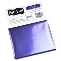 WOW Metallic Transfer Folie für Scrapbooking Decoupage 1mx10.1cm, Violet