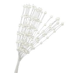 Zweige mit Perlen (4mm) - 30St