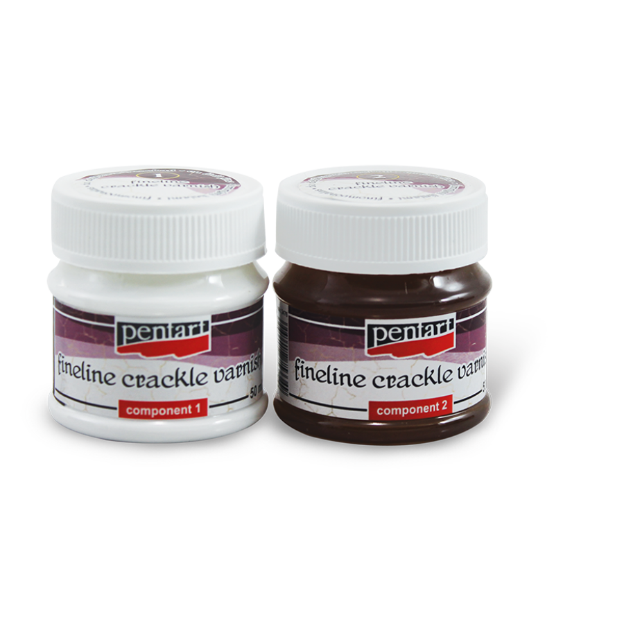 Fineline Crackle Lack 50 Ml - Für Antike Porzellan-Optik