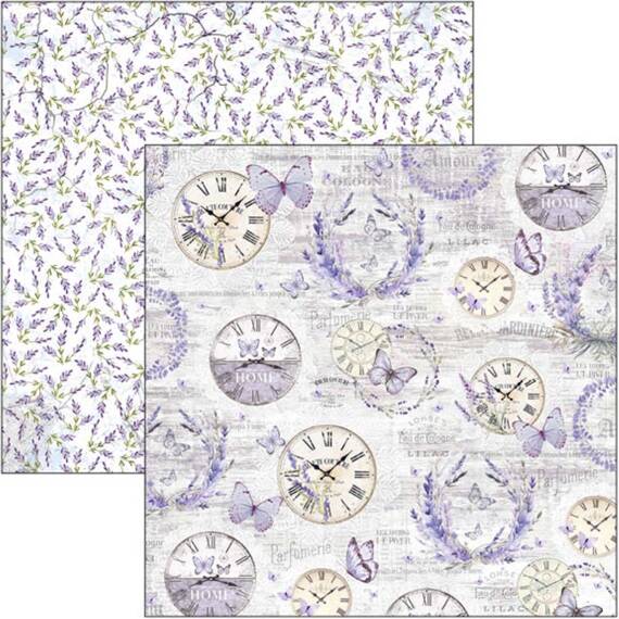  CIAO BELLA Satz 11Stk 20x20cm doppelseitigen Scrapbooking Papier - Morning in Provence