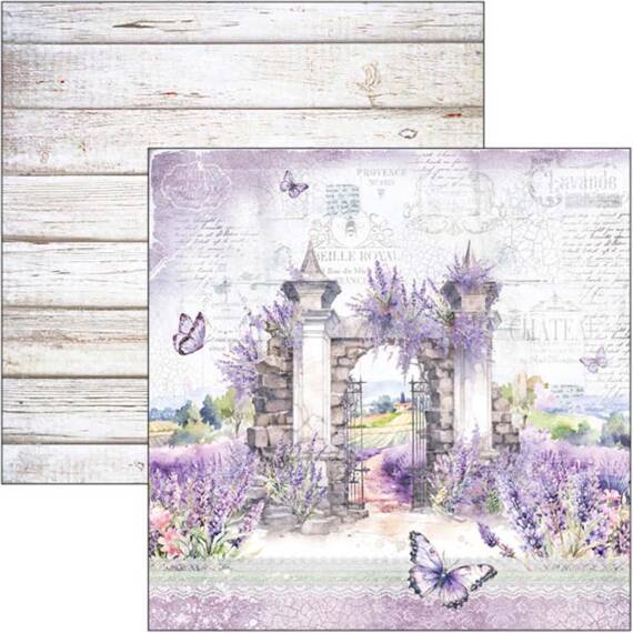  CIAO BELLA Satz 11Stk 20x20cm doppelseitigen Scrapbooking Papier - Morning in Provence