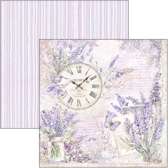  CIAO BELLA Satz 11Stk 20x20cm doppelseitigen Scrapbooking Papier - Morning in Provence