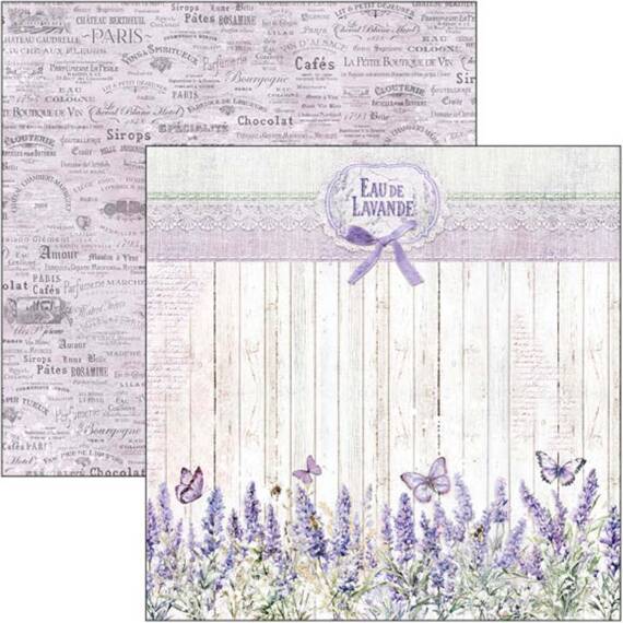  CIAO BELLA Satz 11Stk 20x20cm doppelseitigen Scrapbooking Papier - Morning in Provence