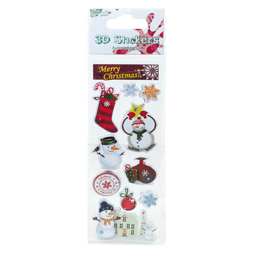 3D Papierornamente - Dovecraft - Schneemann Weihnachten