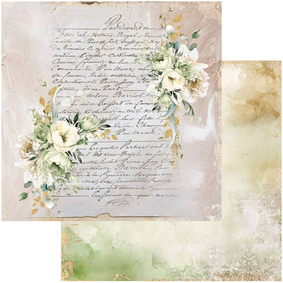 ALCHEMY OF ART 24Blatt 15x15cm doppelseitig Scrapbooking Papier, Gentleness