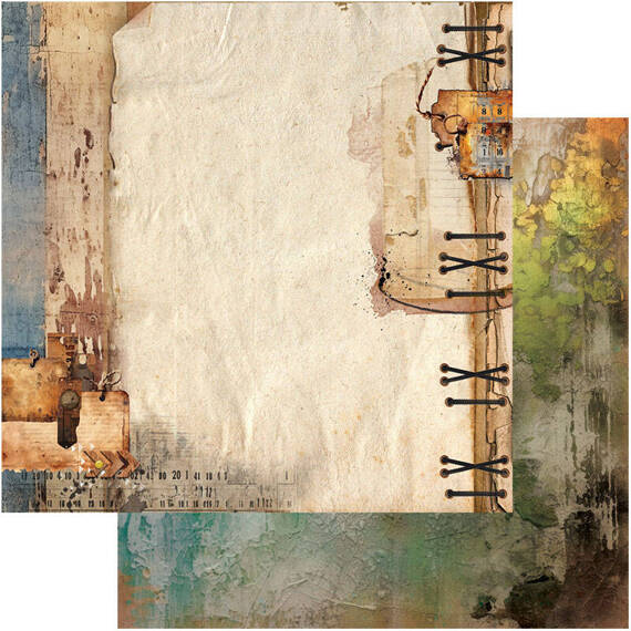 ALCHEMY OF ART 24Blatt 15x15cm doppelseitig Scrapbooking Papier, The Men's World