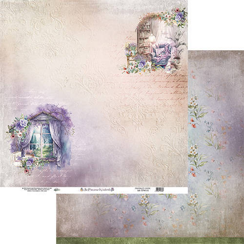 ALCHEMY OF ART 6Blatt 30x30cm doppelseitig Scrapbooking Papier 250g, The Provence Weekend