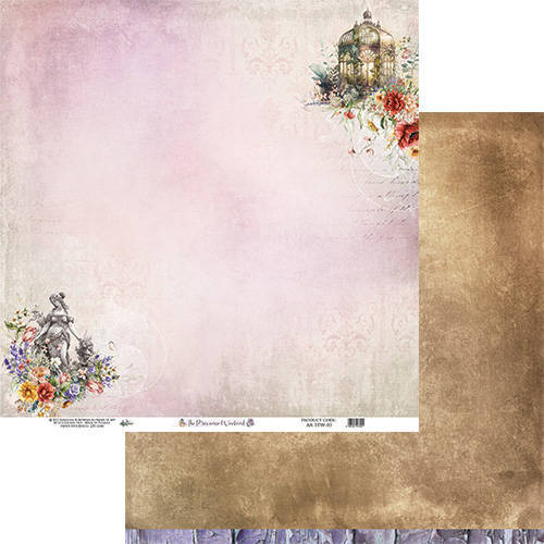 ALCHEMY OF ART 6Blatt 30x30cm doppelseitig Scrapbooking Papier 250g, The Provence Weekend