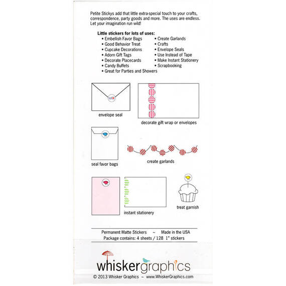 AUFKLEBER mit Vögeln - Küken - 4 Blätter - Whisker Graphics