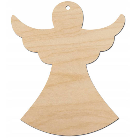 Anhänger aus Holz - Engel 2 Dekor Ornament