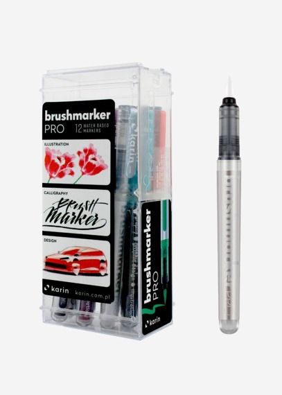 BrushmarkerPRO Kit - Grundfarben + Blender