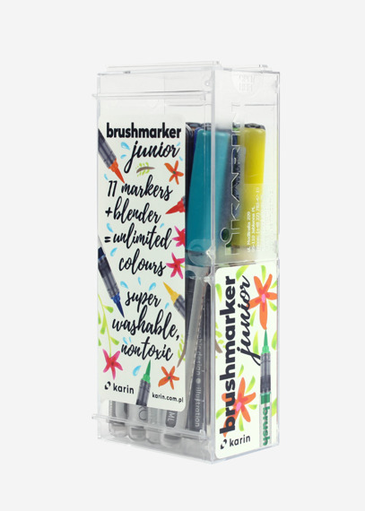 BrushmarkerPRO Set - Junior - 11 Farben + Blender