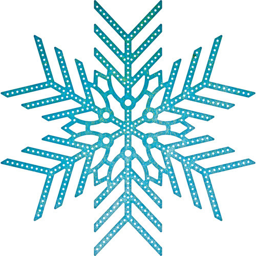 CHEERY LYNN Stanzform Präge Stanzschablone Cutting Die - Snowflake Delight 2 - B609 Schneeflocke