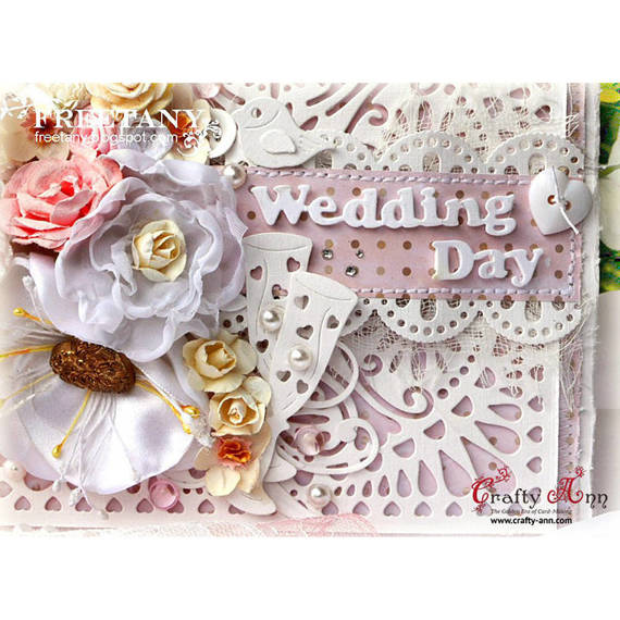 CHEERY LYNN Stanzform Präge Stanzschablone Cutting Die - Wedding Day CARA-28