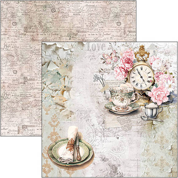 CIAO BELLA Satz 11Stk 30x30cm doppelseitigen Scrapbooking Papier -  Timeless Moments