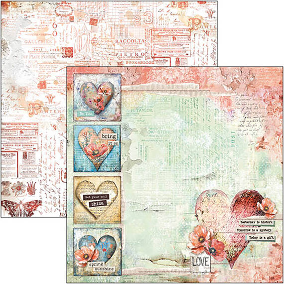 CIAO BELLA Satz 11Stk  doppelseitigen Scrapbooking Papier 30x30cm - Majestic Dream