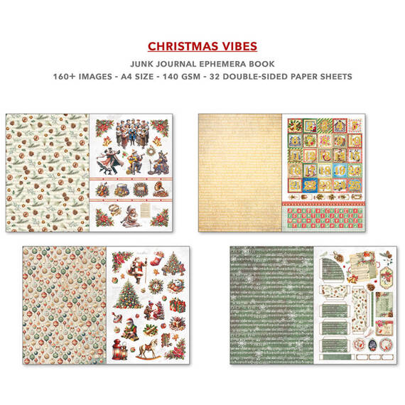 CIAO BELLA Satz 21x30cm doppelseitigen Scrapbooking Papier - Magic Christmas