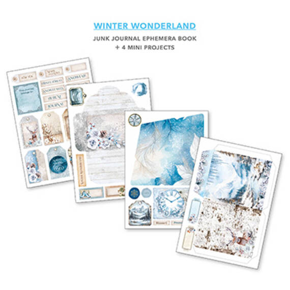 CIAO BELLA Satz 21x30cm doppelseitigen Scrapbooking Papier - Winter Wonderland