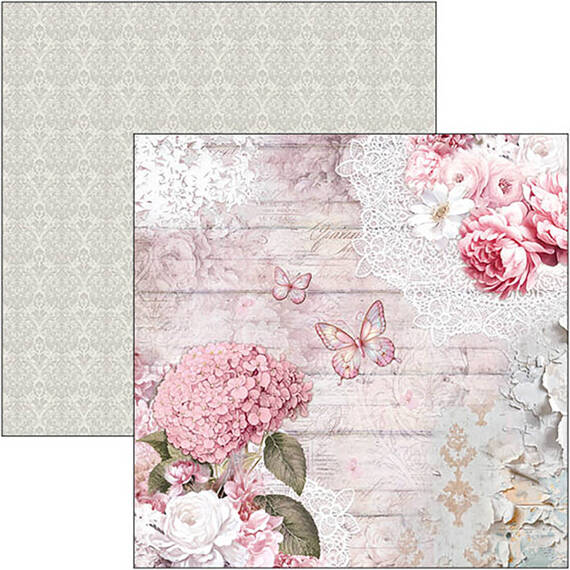 CIAO BELLA Satz 7 Stk doppelseitigen Scrapbooking Papier 30x30cm - Timeless Moments