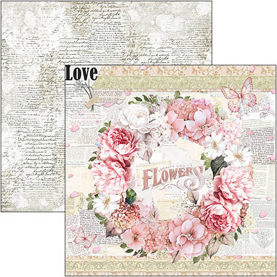 CIAO BELLA Satz 7 Stk doppelseitigen Scrapbooking Papier 30x30cm - Timeless Moments