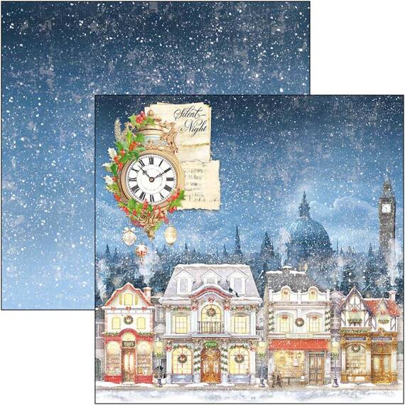 CIAO BELLA Satz 7Stk 30x30cm doppelseitigen Scrapbooking Papier - The Nutcracker