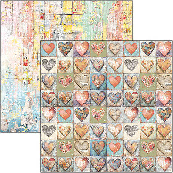 CIAO BELLA Satz 7Stk doppelseitigen Scrapbooking Papier 30x30cm -  Majestic Dream