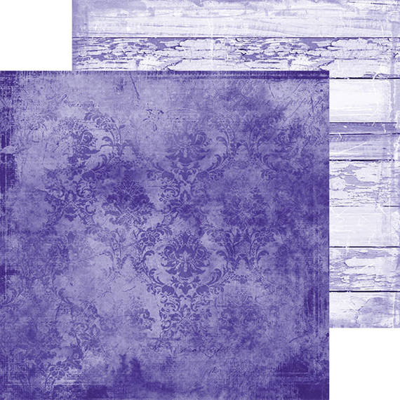 CRAFT OCLOCK 18 Blatt 20x20cm Doppelseitig Scrapbooking Papier 190g Lavender Mood 136895