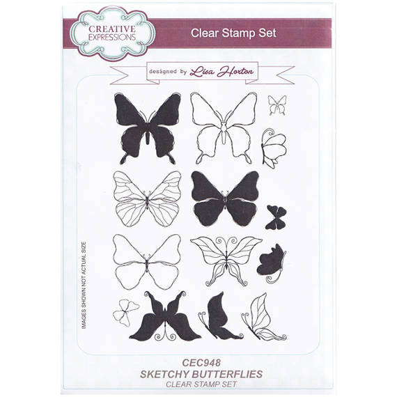 CREATIVE EXPRESSIONS Transparent Acryl Stempel Motivstempel Clear Stamp - Bold Snowflake