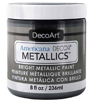 DECOART - Americana Decor Metallics Farbe - Obsidian 236 ml