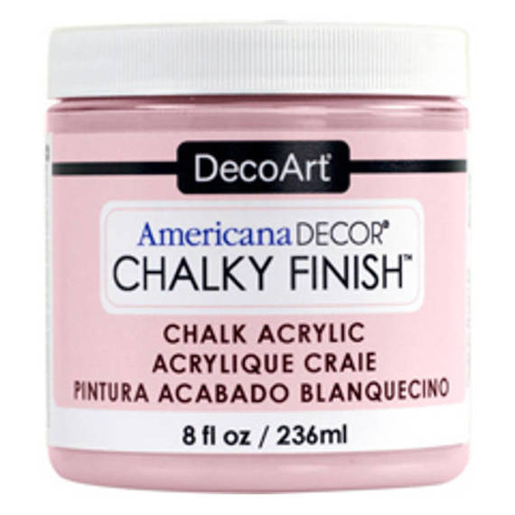 DECOART Chalky Finish Kreidefarbe Kreide Farbe Möbelfarbe Innocence 236 ml - Baby Rosa