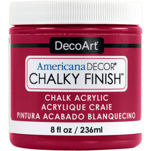 DECOART Chalky Finish Kreidefarbe Kreide Farbe Möbelfarbe Romance 236 ml - Amaranth