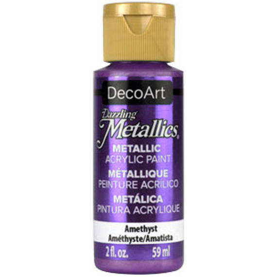 DECOART Dazzling Metallics Acrylic Paint, Acrylfarbe - Amethyst  59 ml 