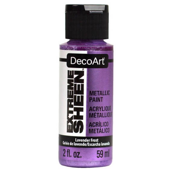 DECOART Extreme Sheen Farbe Acrylfarben Metallic Efffekt 59 ml, Lavender