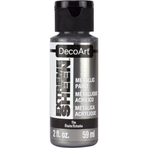 DECOART Extreme Sheen Farbe Acrylfarben Metallic Efffekt 59 ml, Tin