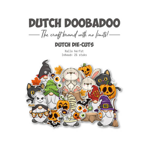 DUTCH DOOBADOO Papierelemente, Kunsthandwerk -  Hallo Herfst Halloween