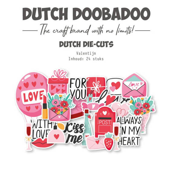 DUTCH DOOBADOO Papierelemente, Kunsthandwerk -  Valentine