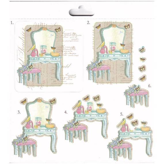 Decoupage Pad 20x20 - Dovecraft - Couture Du Jour