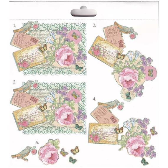 Decoupage Pad 20x20 - Dovecraft - Couture Du Jour