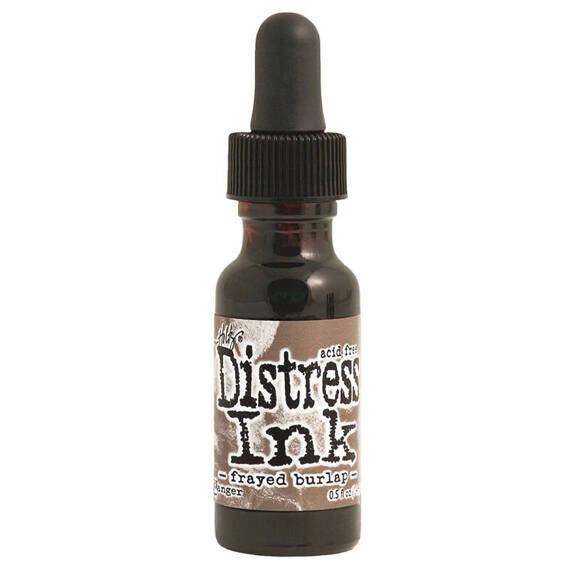 Distress Ink Reinker - Uzupełniacz do tuszów Distress Frayed Burlap