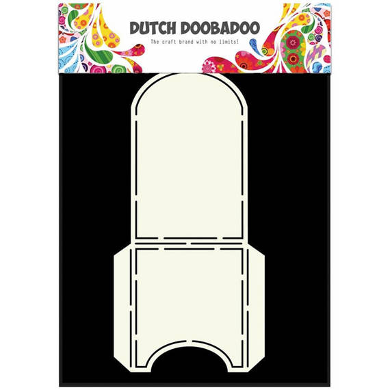 Dutch Doobadoo Pausche- und Schneidevorlage - Teebeutelverpackung