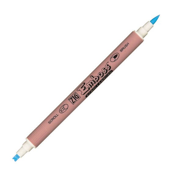 Embossing-Stift - Zig Emboss Pen - Scroll &amp; Brush - Pinsel- und Doppellinienspitzen