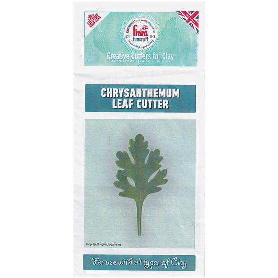 FMM Funcraft Cutters Stanzschalen  - Chrysanthemum Leaf Cutter Chrysanthemenblatt