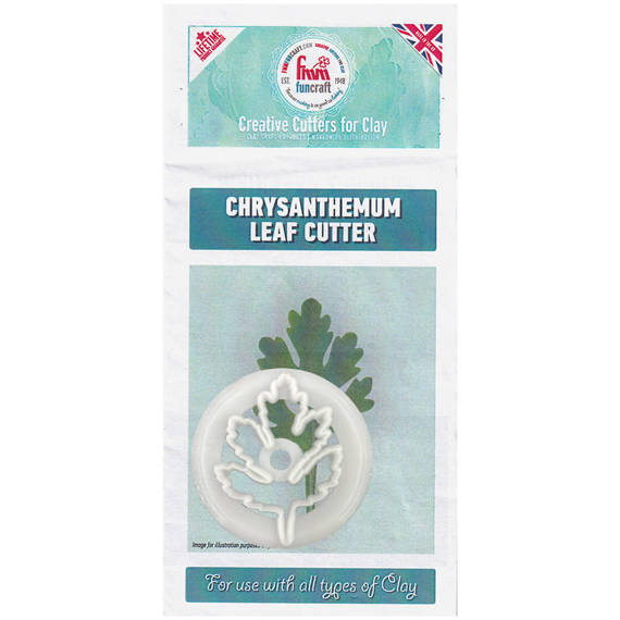 FMM Funcraft Cutters Stanzschalen  - Chrysanthemum Leaf Cutter Chrysanthemenblatt